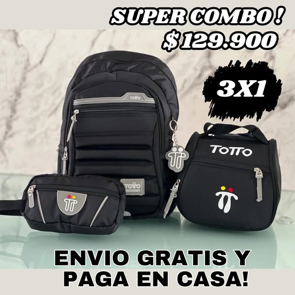 NUEVO COMBO TOTTO 3X1 OFERTA POR TIEMPO LIMITADO🚀