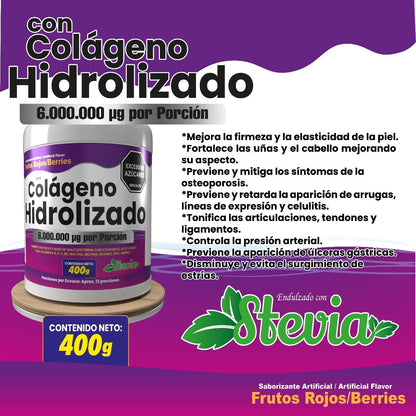 ¡Aprovecha nuestro 2x1 en Colágeno Hidrolizado y Batido Verde!🍃🍏