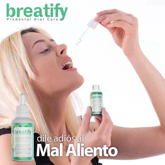 NUEVO BREATIFY Pro®︎Elimina el Mal Aliento de Forma Natural y Eficaz.🍃